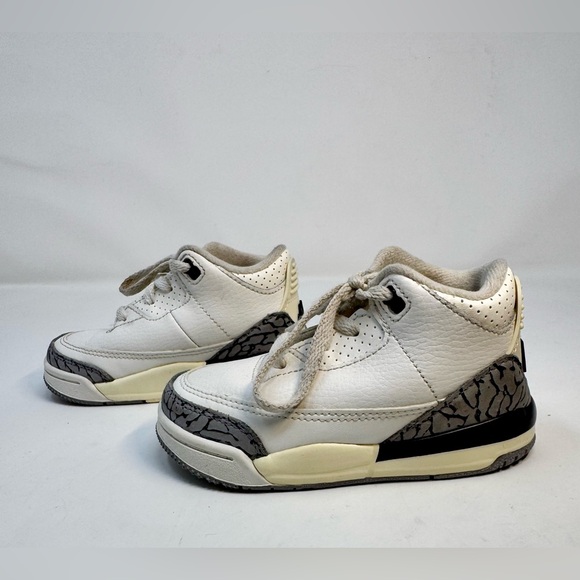 Nike Air Jordan 3 Retro TD “White Cement Reimagined” toddler shoe 7C - Picture 2 of 6
